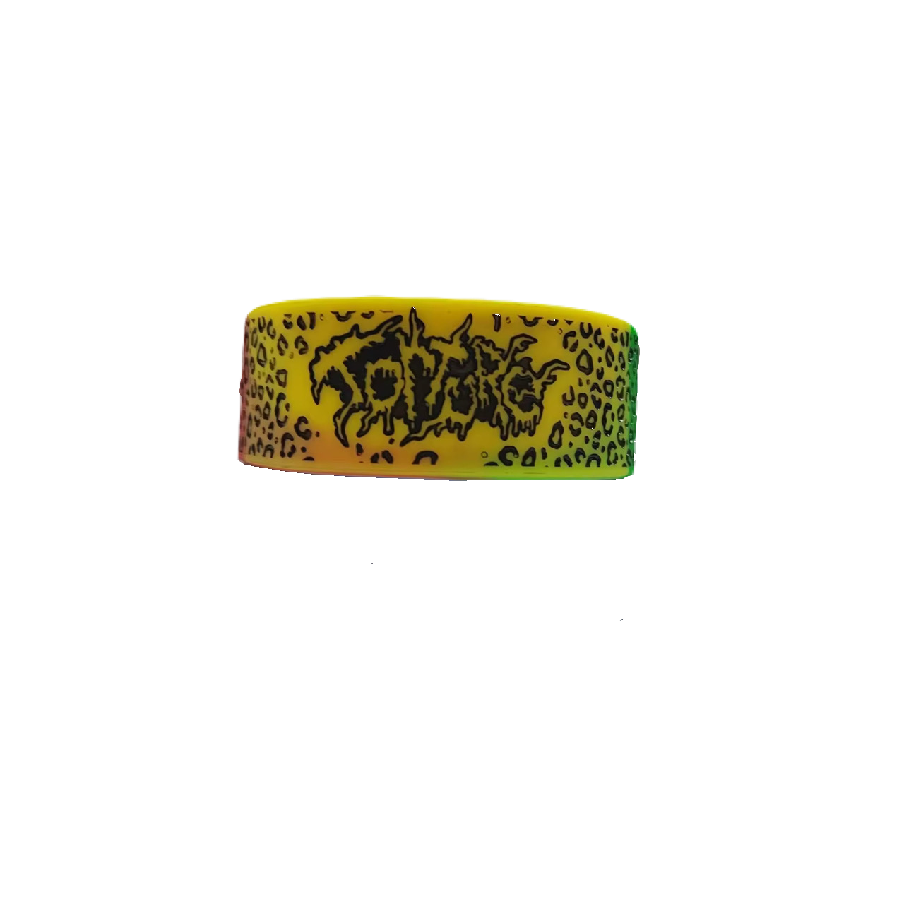 Leopard Rasta Bracelet (Wide/Chunky)